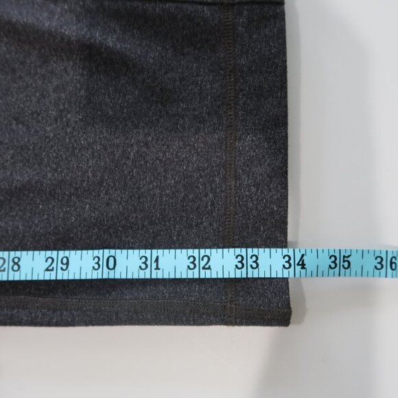 Lululemon Kung Fu Pant Sz M x 34” Heathered Black Grey Casual Lounge Travel - Picture 9 of 9